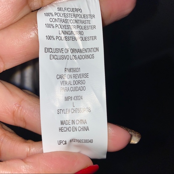 NWOT Chord Multi-Colored Sleeveless Dress - Picture 5 of 5